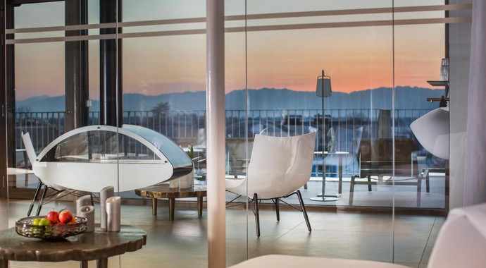 luc soft armchair lounge by rossin