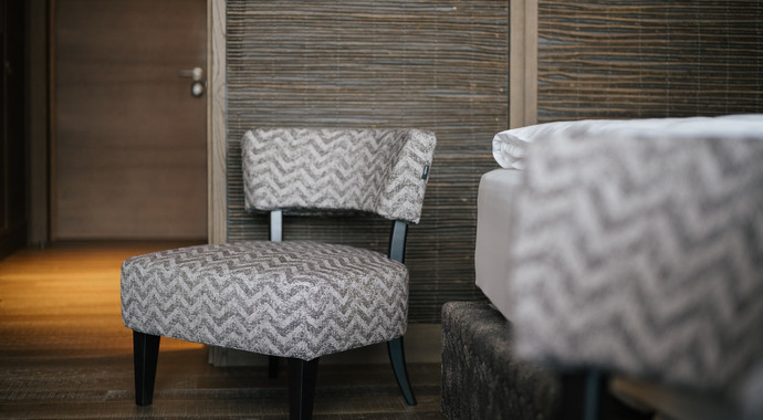 mara armchair by rossin at Manna Resort